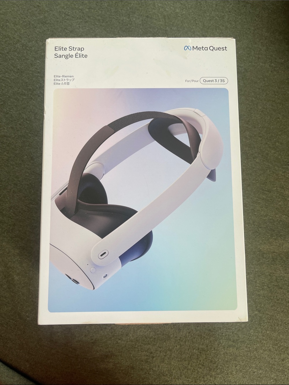 Meta Quest Elite Strap for Quest 3 / 3S — White